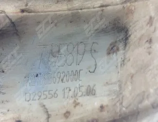 Katalyzátor BMW 7795819 S - 3