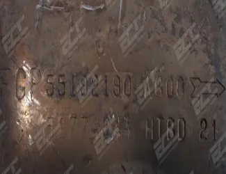 Katalyzátor Fiat 55192190 - 2