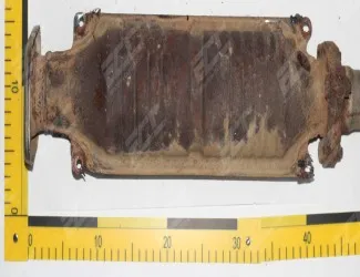 Katalyzátor 10+12 strips on the cover / 4+5 directly on the catalytic converter (with probe)