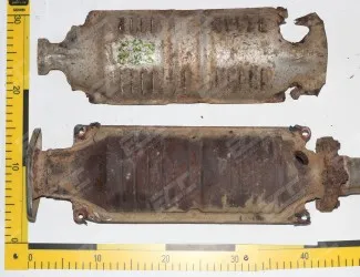 Katalyzátor Honda 10+12 strips on the cover / 4+5 directly on the catalytic converter (with probe) - 2