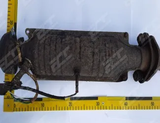 Katalyzátor 9+10 stripes on cover / 4+5 directly on catalytic converters 2x probe