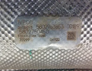 Katalyzátor Iveco 3608093 / 5802963853 / 5802750450 / NOx SCR - 3