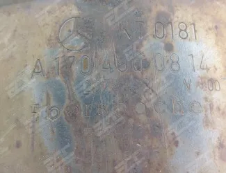 Katalyzátor Mercedes KT 0181 / A1704900814 - 3