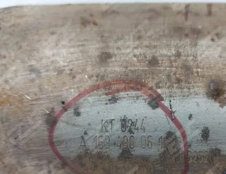 Katalyzátor Mercedes KT 0244 - 2