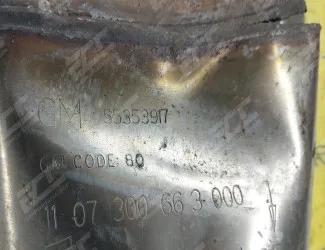 Katalyzátor Opel GM CODE 80 / GM 80 / 55353917 - 3
