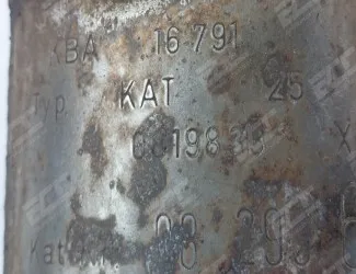 Katalyzátor Opel KBA 16791 / Typ Kat 25 - 3