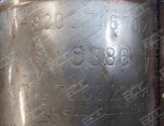 Katalyzátor Renault C 386 / 8200890469 - 3