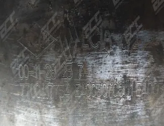 Katalyzátor Renault C72 / 7700417754 - 3