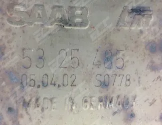 Katalyzátor Saab 5325485 - 3