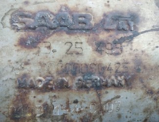 Katalyzátor Saab 5325493 - 3