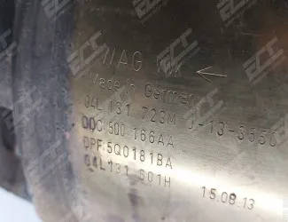 Katalyzátor VW 04L 131 723 M / 5Q0 166 AA / 5Q0 181 BA / 04L 131 601 H/5Q0 131 705 G - 3