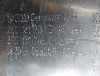 Katalyzátor VW 2E0 181 BB / 2E0 131 709 C - 3