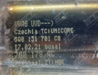 Katalyzátor VW 7N0 178 AC / 5Q0 131 701 CG - 2